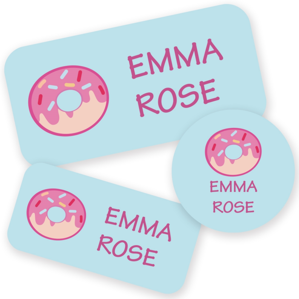 Meal Prep Lunch - Custom Name Stickers,2 Sheets 127pcs Personalized