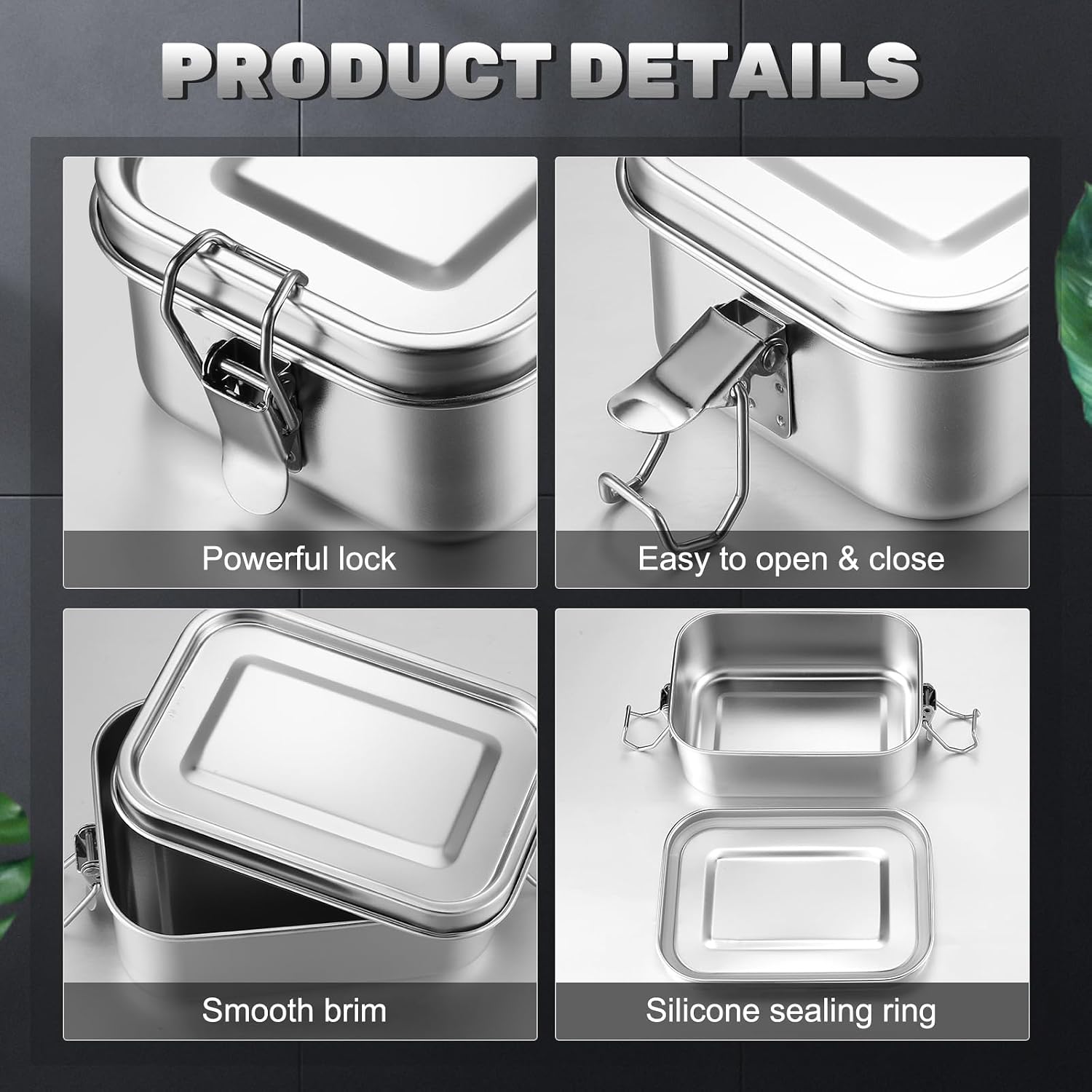Stainless Steel Food Storage C - Meal Prep Lunch review and price