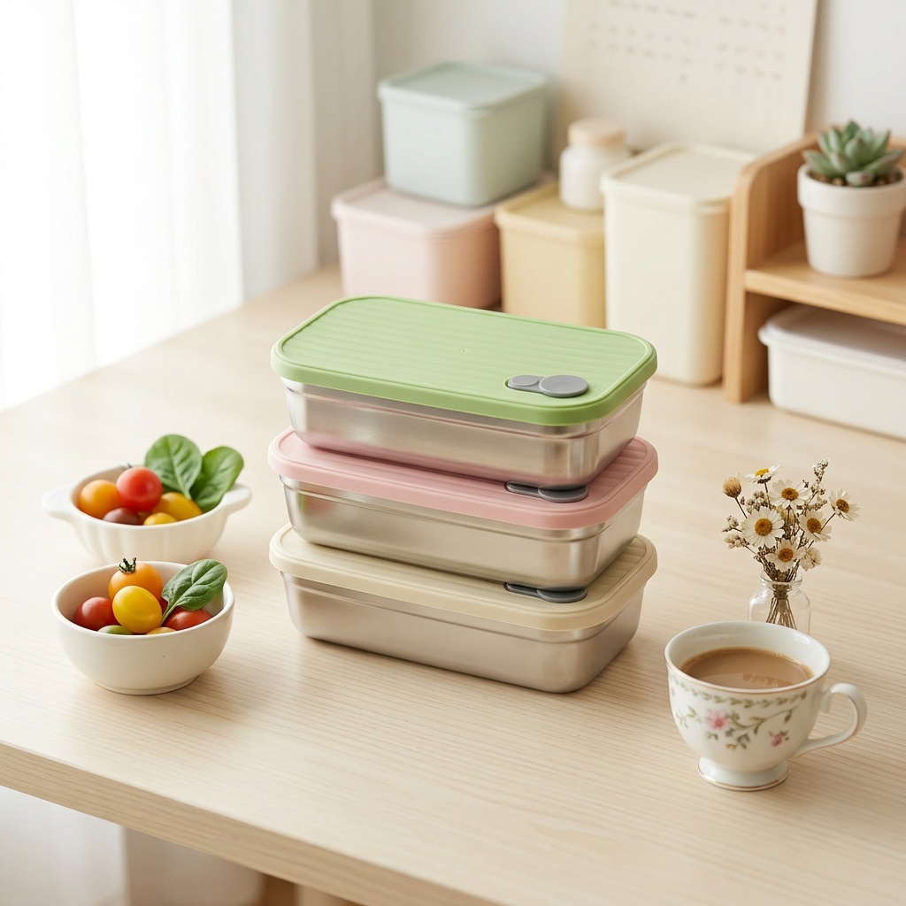 Stainless Steel Bento Box Meta - Meal Preparation review and price