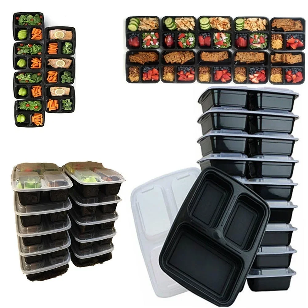 7 Pack 3 Compartment Meal Prep - Meal Prep Kits review and price