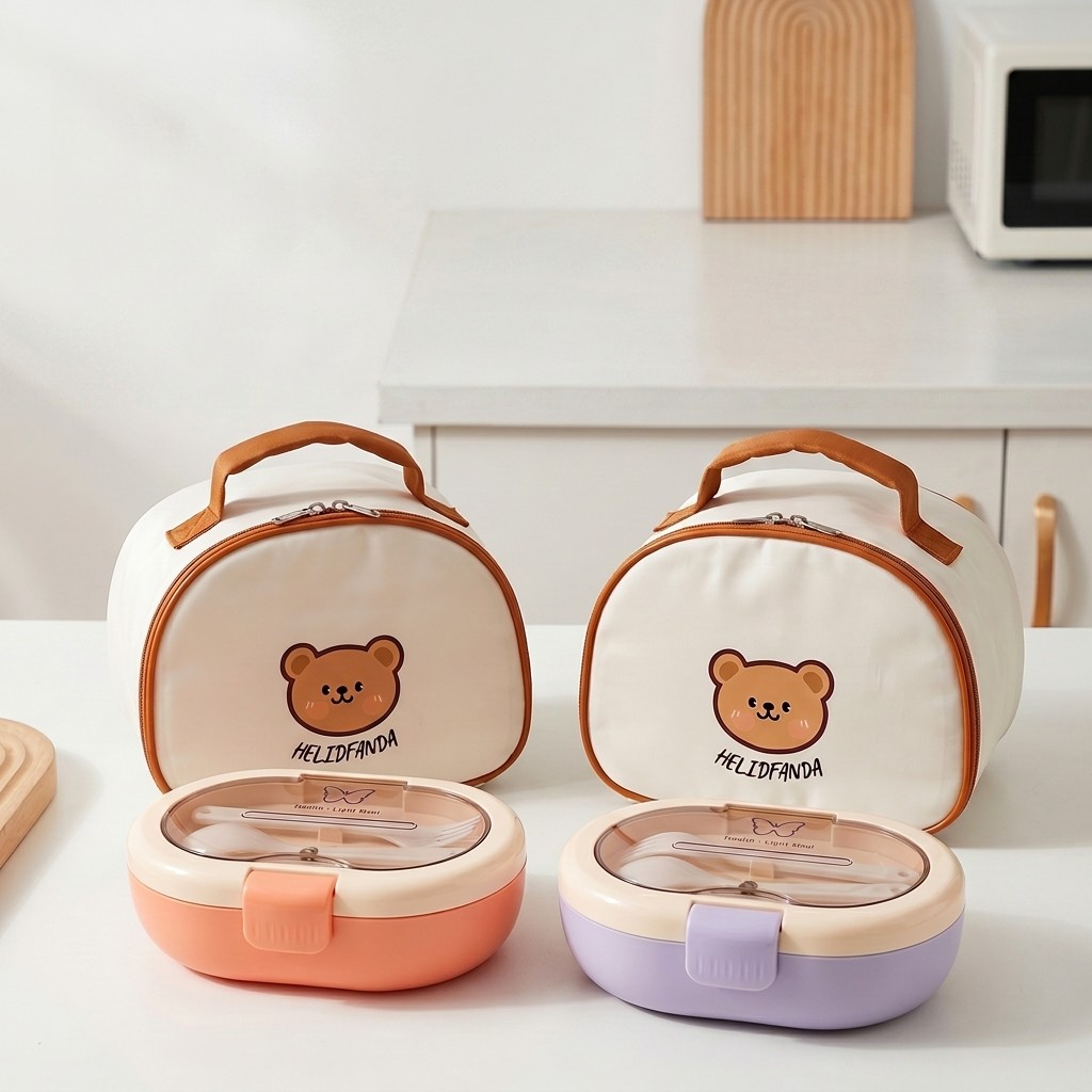 Portable Plastic Bento Lunch B - Meal Prep Kinder review and price