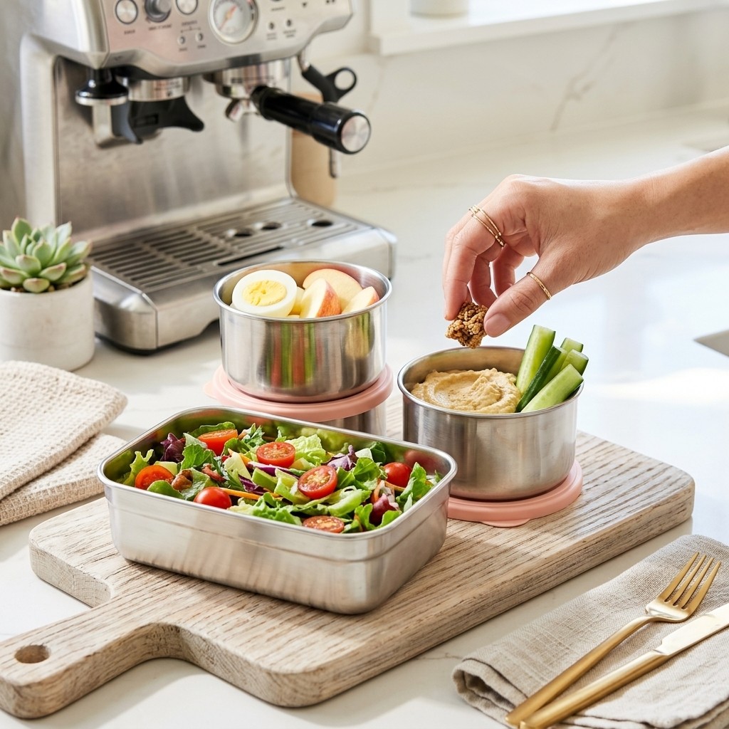 Microwave Safe 304 Stainless S - Meal Preparation review and price