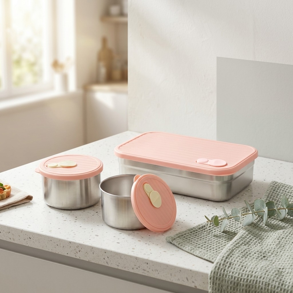 Bento Lunch Box Set Microwave  - Meal Prep Kinder review and price