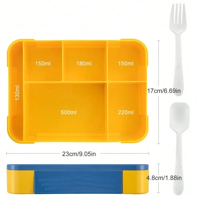 1330ML Bento Lunch Box Kids Ad - Meal Prep Kinder review and price