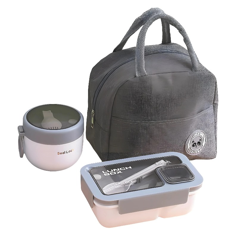 3-Piece Leakproof Lunch Contai - Meal Prep Kits review and price