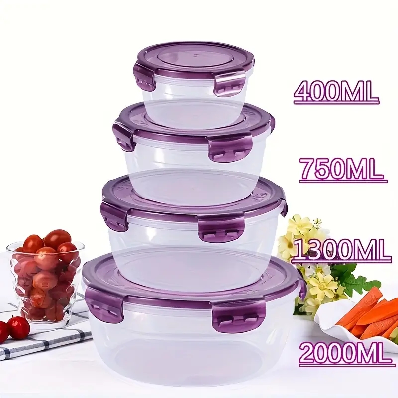 4 Plastic Food Storage Contain - Meal Prep Kits review and price