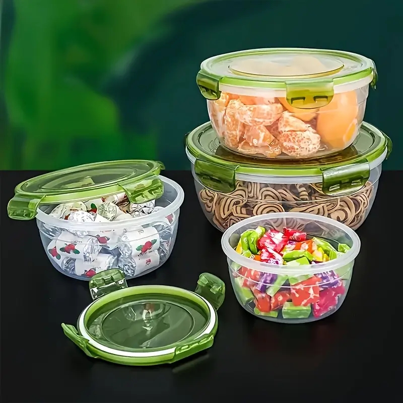 4 Plastic Food Storage Contain - Meal Prep Kits review and price