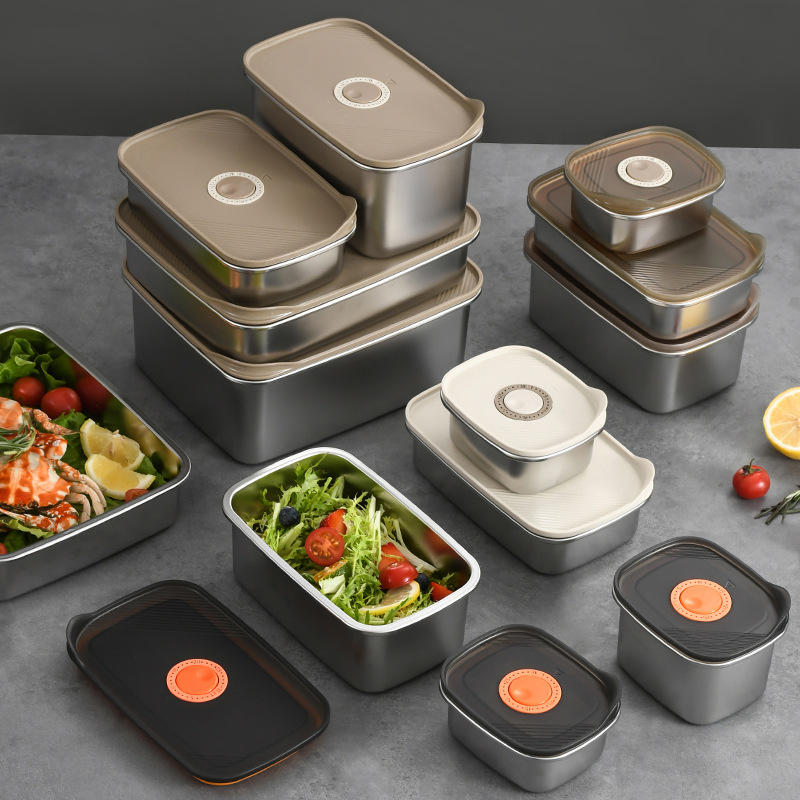 1PC 304 Stainless Steel Crispe - Meal Prep Kits review and price
