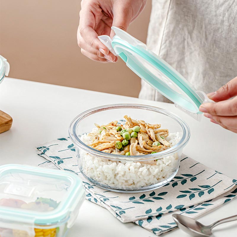 High Borosilicate Glass Lunch  - Meal Prep Kits review and price