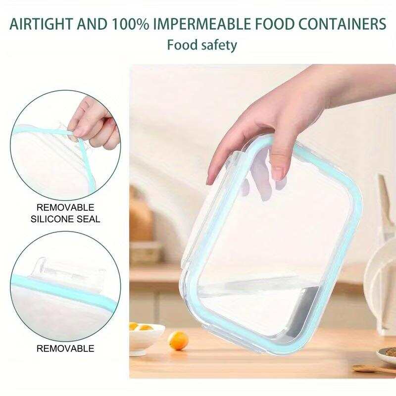 16pcs Sealed Glass Food Storag - Meal Prep Lunch review and price