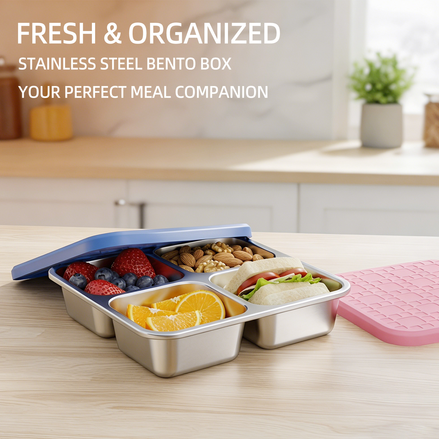 304 Stainless Steel Divided Lu - Meal Prep Lunch review and price