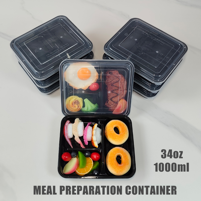 3-Compartment 34 Oz/1000 Ml, 1 - Meal Preparation review and price