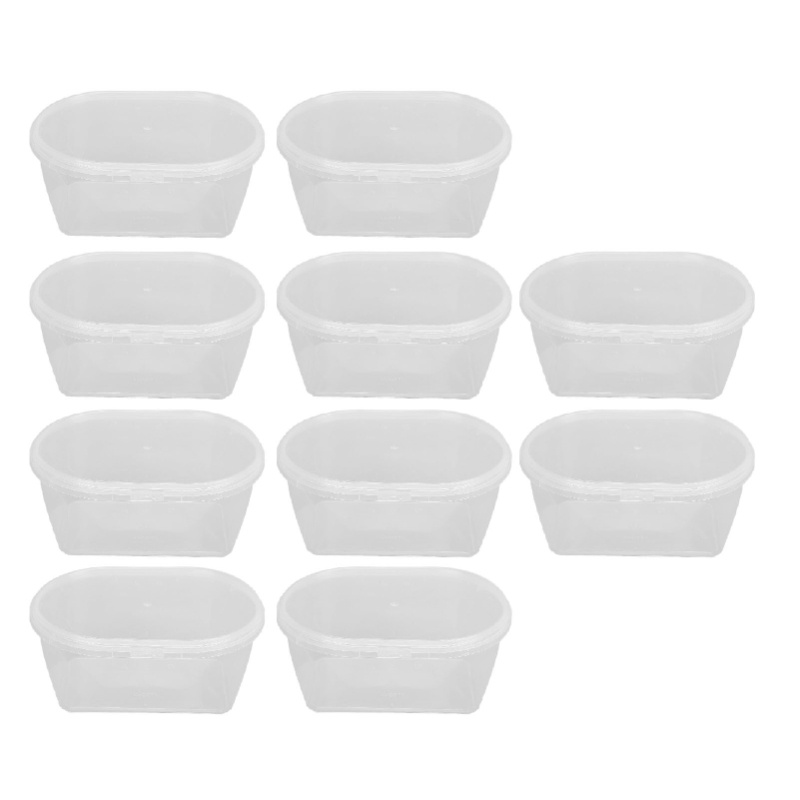10PCS Storage Boxes With Lids  - Meal Prep No Microwave review and price