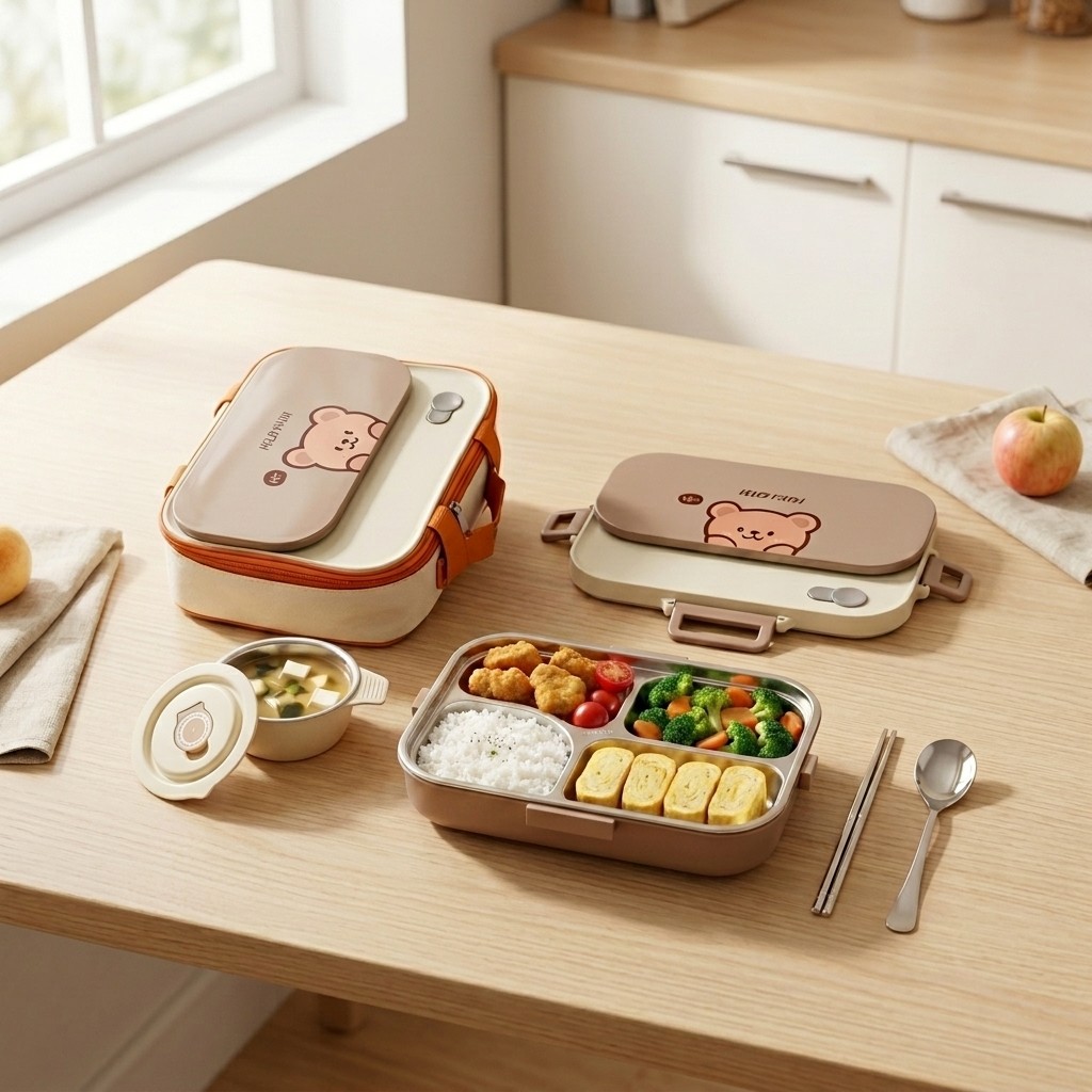 304 Stainless Steel Bento Box  - Meal Prep Kinder review and price