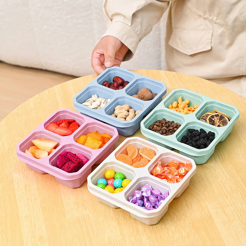 4 Grid Snack Box for Kids and  - Meal Prep Kinder review and price